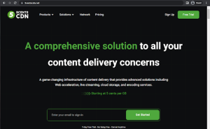 5centscdn landing page