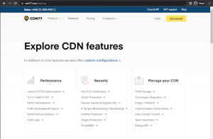 cdn77 landing page