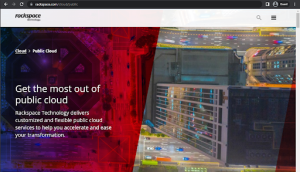 rackspace cdn landing page